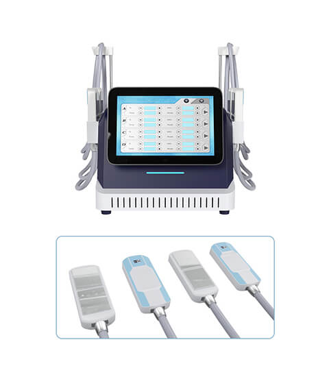 Máquina de placas de congelación de grasa con criolipólisis y EMS MK-504