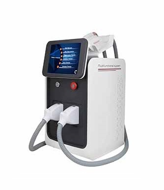 Multifunción OPT SHR +Elight+ RF + ND yag Laser MK-602